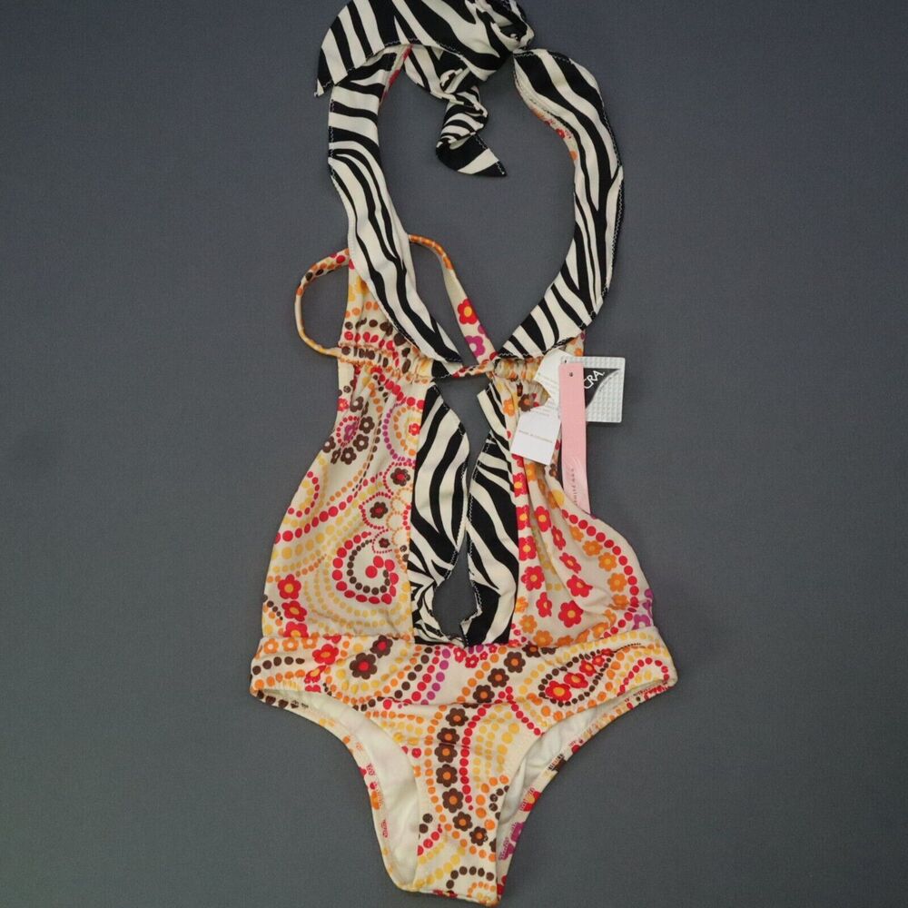 SEXY SWIMSUIT PALMAROSA 1 PIECE WOMEN'S SIZE S NEW SWIMWEAR